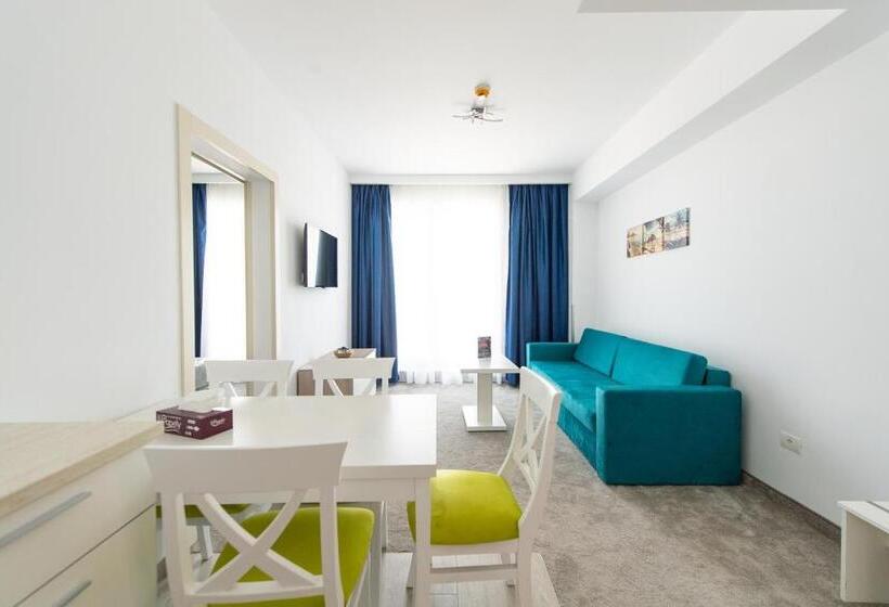 Апартаменты 1 Спальня Вид на Море, Zip Apartments