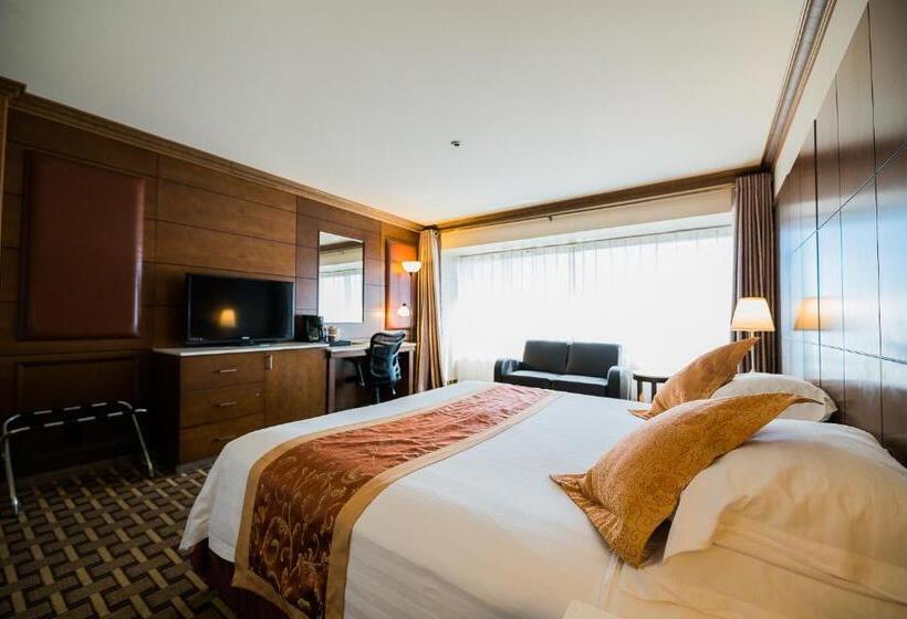 스탠다드 룸 킹사이즈 침대, La Crystal Hotel  Los Angeles Long Beach Area