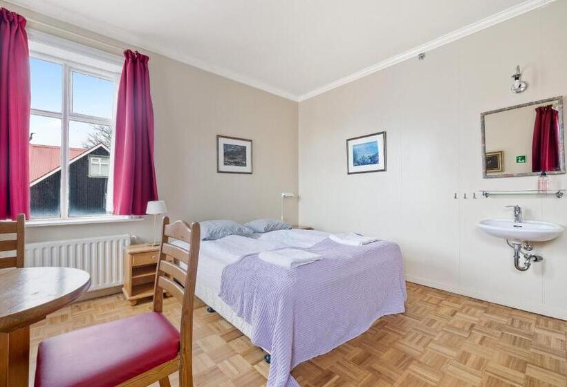 اتاق استاندارد با سرویس بهداشتی مشترک, Baldursbrá Guesthouse Laufásvegur
