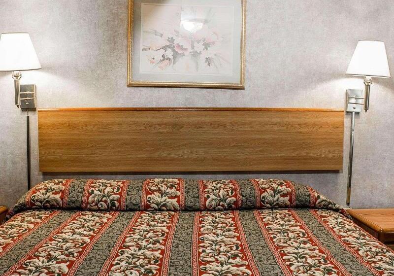 스탠다드 룸 킹사이즈 침대, Rodeway Inn Moosic  Scranton