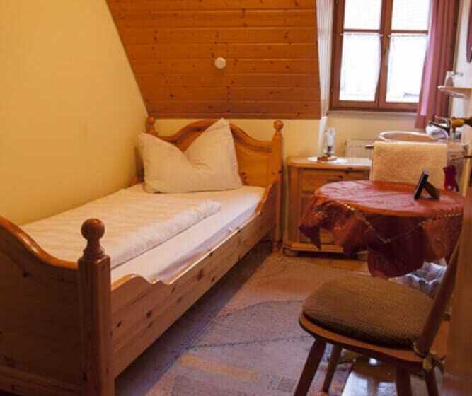 バスルーム共有のシングルスタンダード, Pension Elke Rothenburg