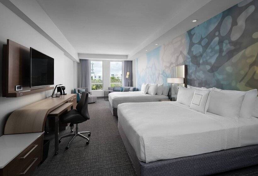 标准间, Courtyard By Marriott Delray Beach