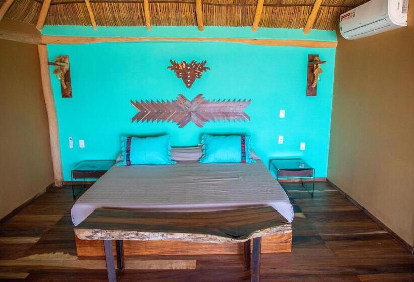 스탠다드 룸 킹사이즈 침대, Amaca Beach Hotel   Eco Resort Quiimixto
