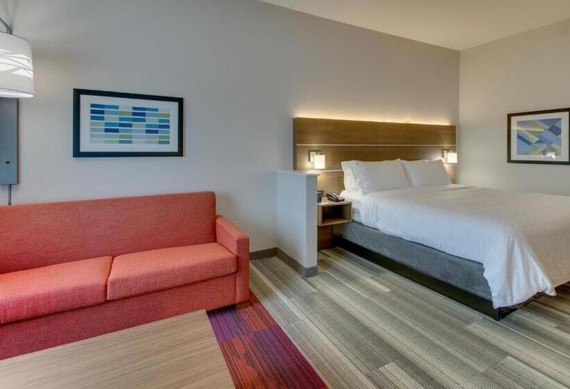 带大床的套房, Holiday Inn Express & Suites   Nashville Metrocenter Downtown, An Ihg