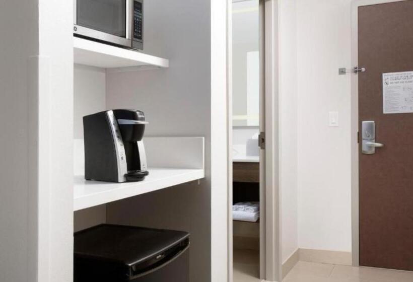 适合残疾人士使用的带超级大床的标准间, Holiday Inn Express & Suites   Nashville Metrocenter Downtown, An Ihg