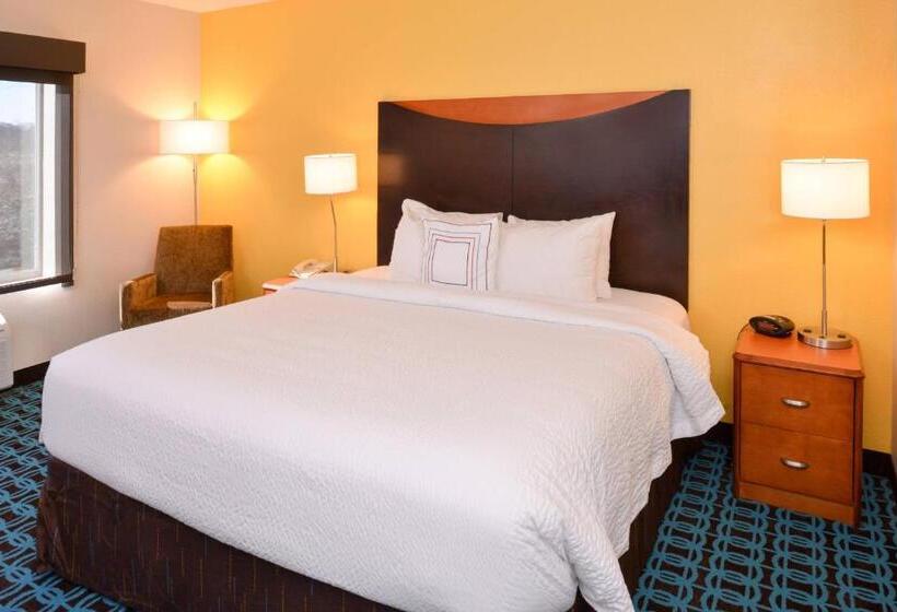 장애인을 위한 킹사이즈 침대 스탠다드 룸, Fairfield Inn & Suites Hattiesburg / University