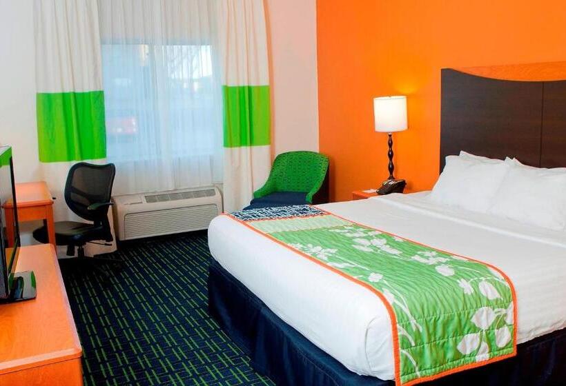 Standard Szoba King Size Bed, Fairfield Inn & Suites Joliet North/plainfield