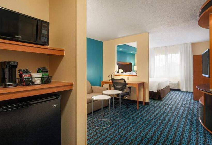 스탠다드 스튜디오 킹침대, Fairfield Inn & Suites Omaha East/council Bluffs, Ia