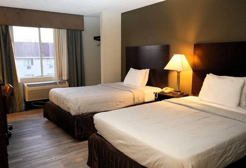 Номер Стандарт 2 Двуспальные Кровати, Copley Inn & Suites, Copley   Akron
