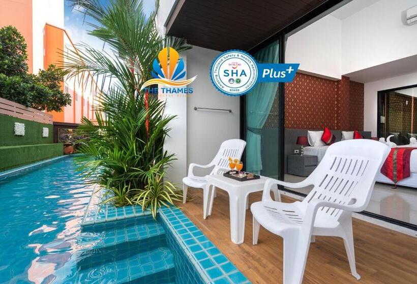 اتاق لوکس, The Thames Pool Access Resort & Villa   Sha Extra Plus