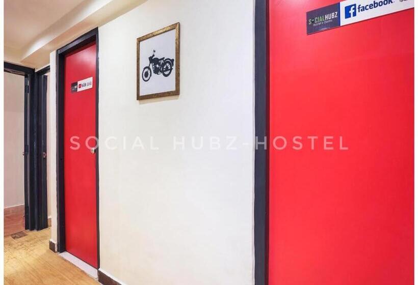 共用房间的床, Social Hubz Hostel