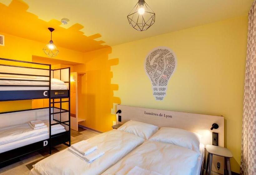 Четырехместный Номер Стандарт, Meininger Hotel Lyon Centre Berthelot