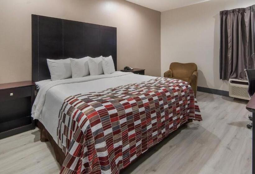 带大床的高级房间, Red Roof Inn Terrell