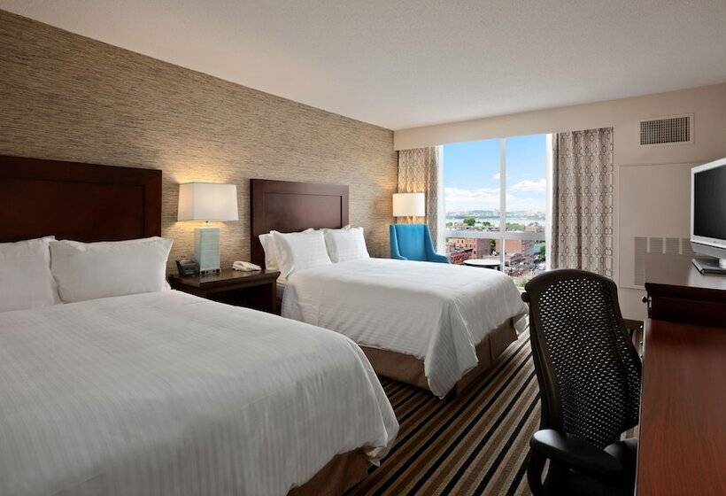 스탠다드 룸 더블 침대 2개, Wyndham Boston Beacon Hill
