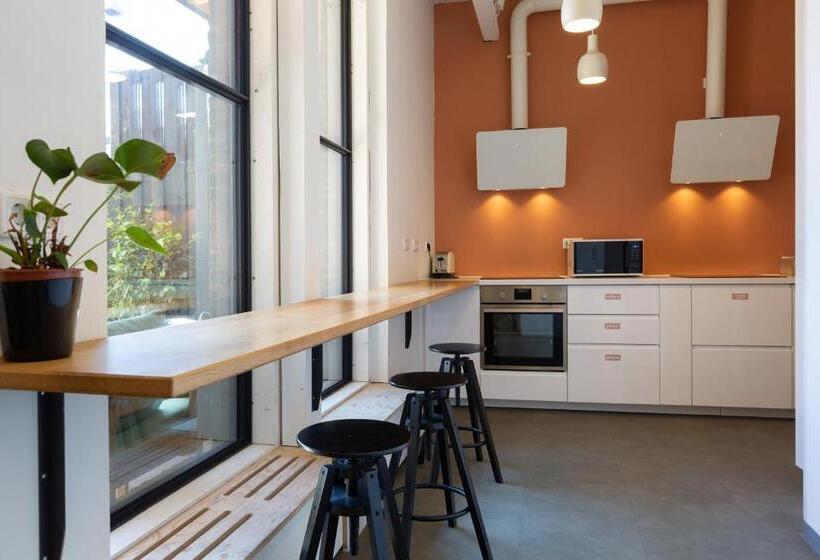 디럭스 룸 도시 전망, Pink Flamingo Boutique Hostel