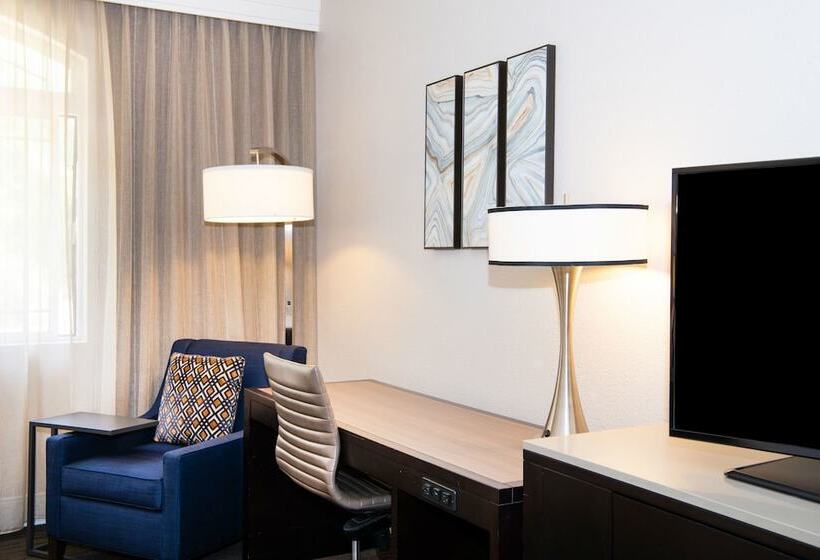 전망 스탠다드 룸 더블 침대, Hilton Santa Cruz/scotts Valley