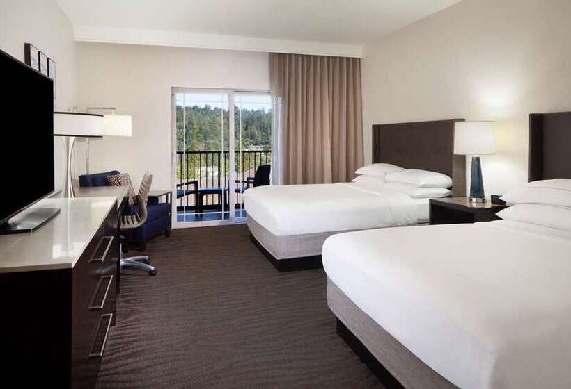 스탠다드 내측 룸, Hilton Santa Cruz/scotts Valley