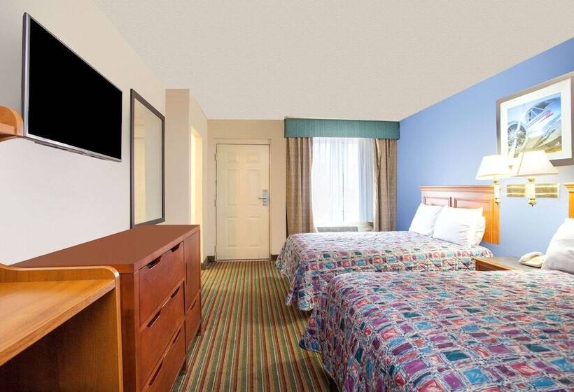 Номер Стандарт 2 Двуспальные Кровати, Knights Inn   Lithonia