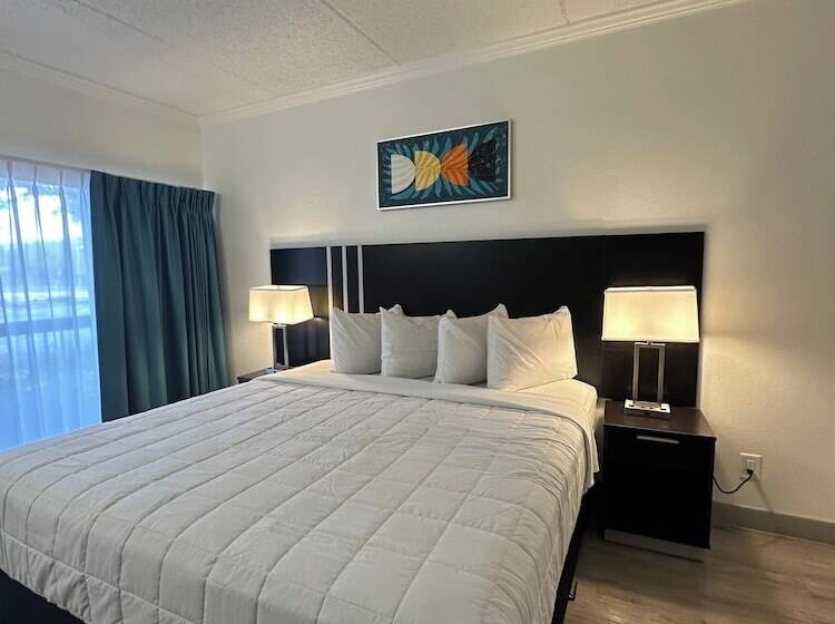 Люкс Кровать Кинг, Oasis Bay Suites, Tampa, Busch Gardens, Usf