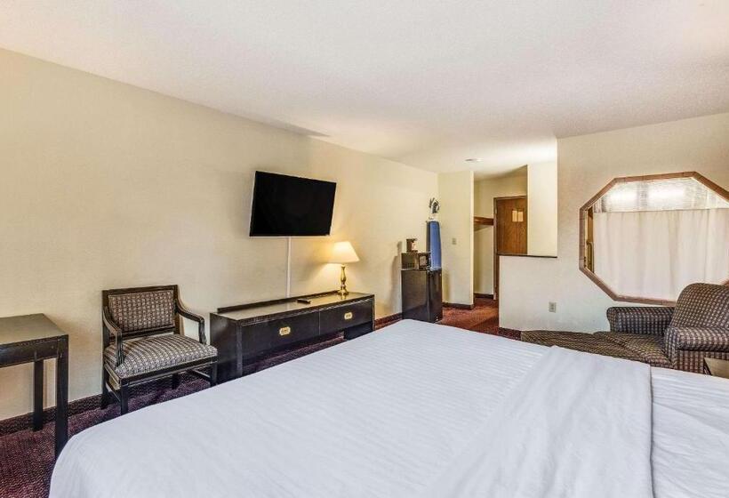 Люкс Deluxe Кровать Кинг, Econo Lodge Whitehall Near Michigan S Adventure