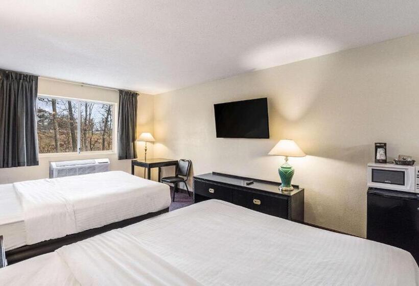 Номер Стандарт 2 Двуспальные Кровати, Econo Lodge Whitehall Near Michigan S Adventure