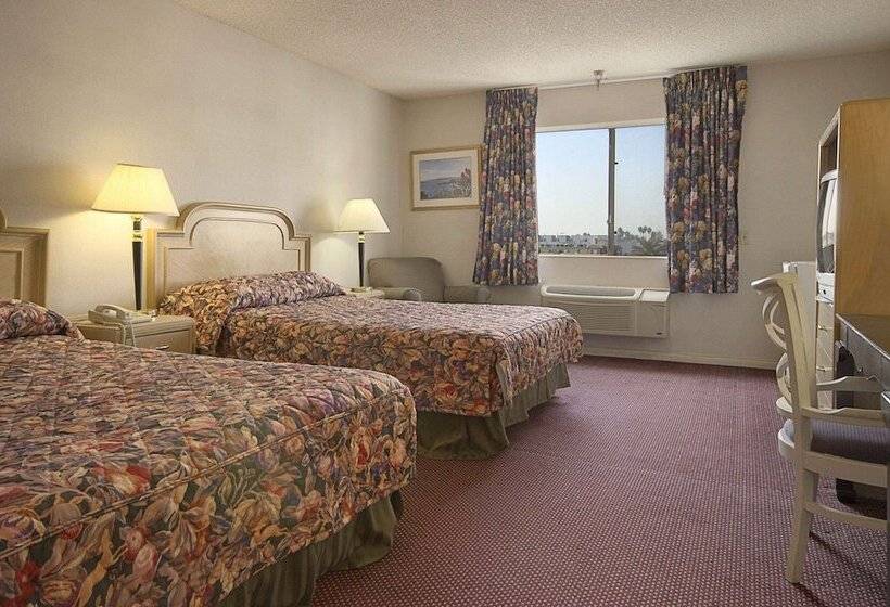 스탠다드 룸 더블 침대 2개, Ramada By Wyndham Los Angeles/wilshire Center