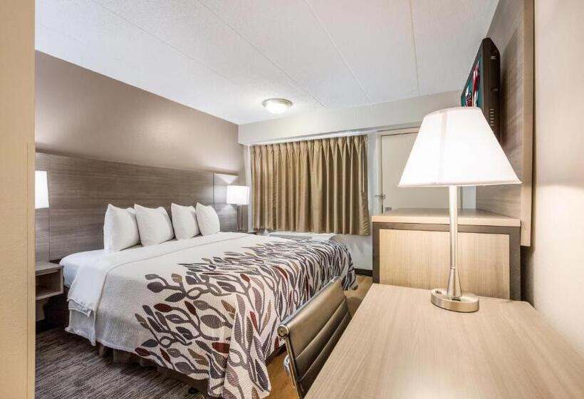 Номер Deluxe Кровать Кинг, Red Roof Inn Lansing West  Msu