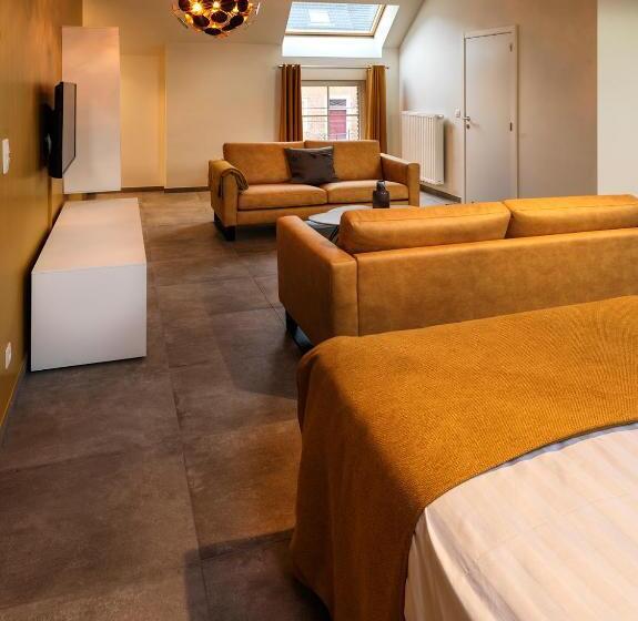 חדר דחוקס עם מיטת קינג, B&b Hoeve De Brieser