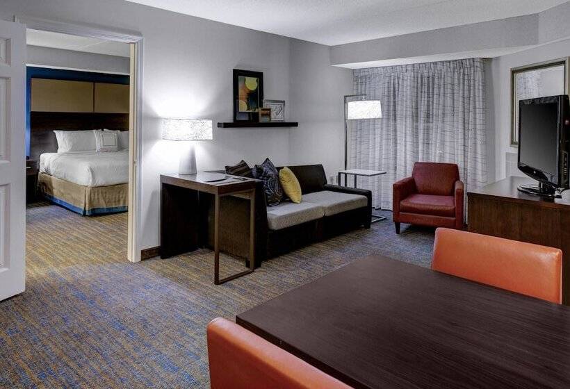 침실 2개 스위트, Residence Inn By Marriott Cleveland Beachwood