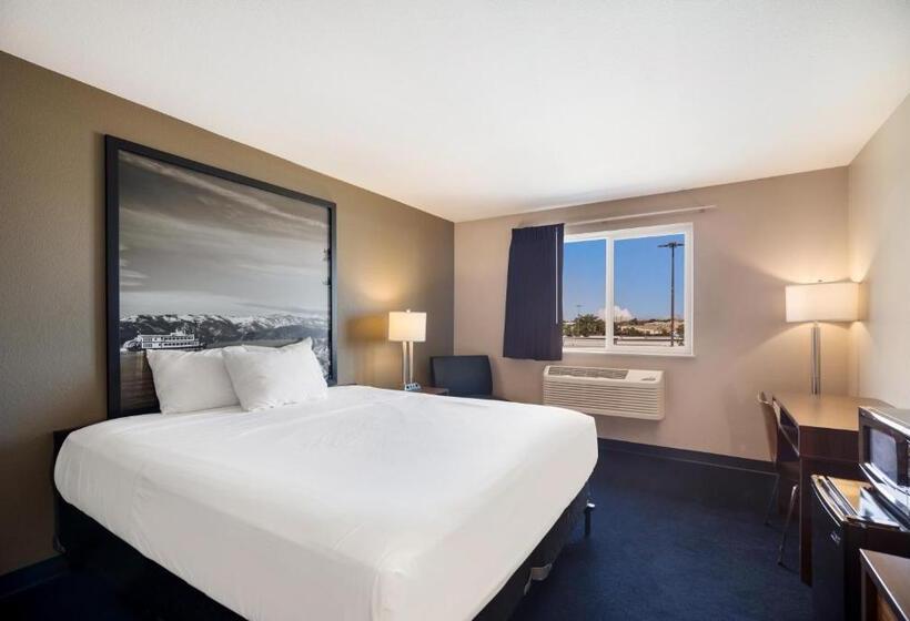 带大床的标准间, Americas Best Value Inn Sparks