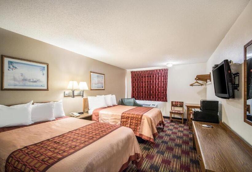 Номер Стандарт 2 Двуспальные Кровати, Americas Best Value Inn & Suites Harrisonville