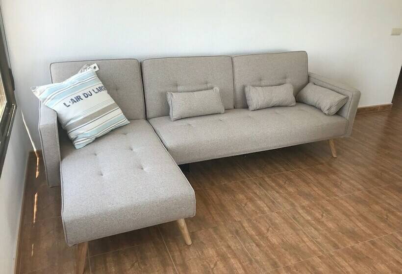 침실 2개 바다 전망 아파트, First Line Beach Apartment Alicante