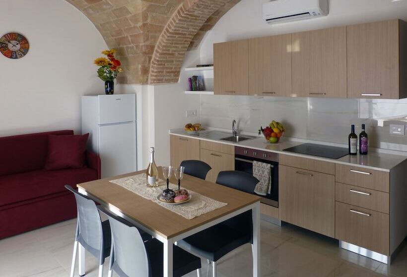Апартаменты Deluxe 1 Спальня, Residence Borgo Offida