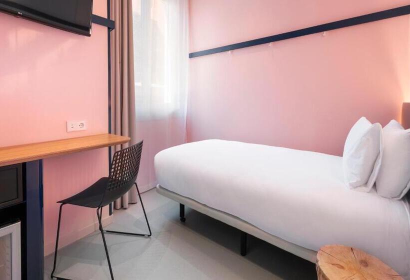 标准单人间, B&b Hotel Madrid Centro Plaza Mayor