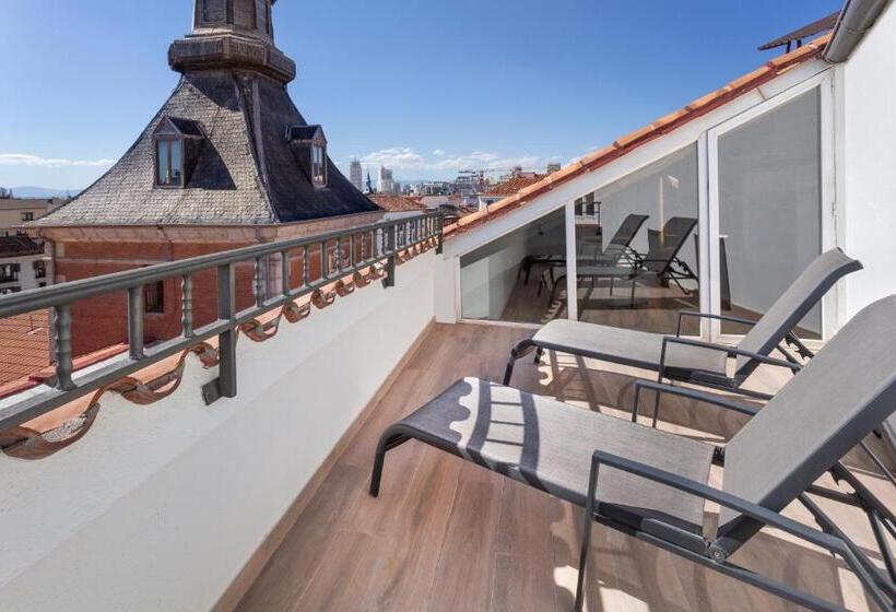 带露台的小型套房, B&b Hotel Madrid Centro Plaza Mayor