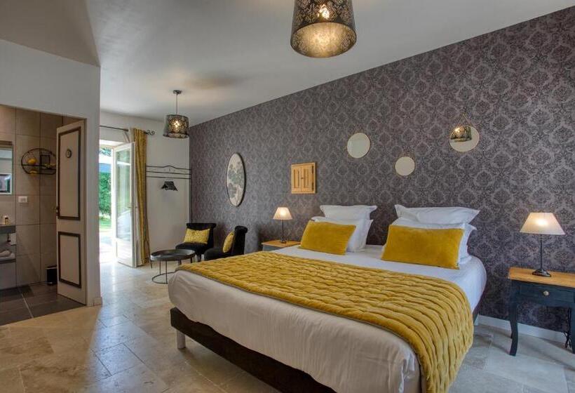 Стандартный Номер Кровать Кинг, Domaine Des Pierres Blanches   B&b