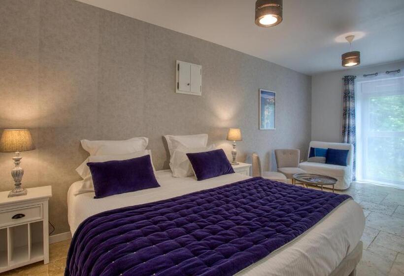 Стандартный Номер Кровать Кинг, Domaine Des Pierres Blanches   B&b