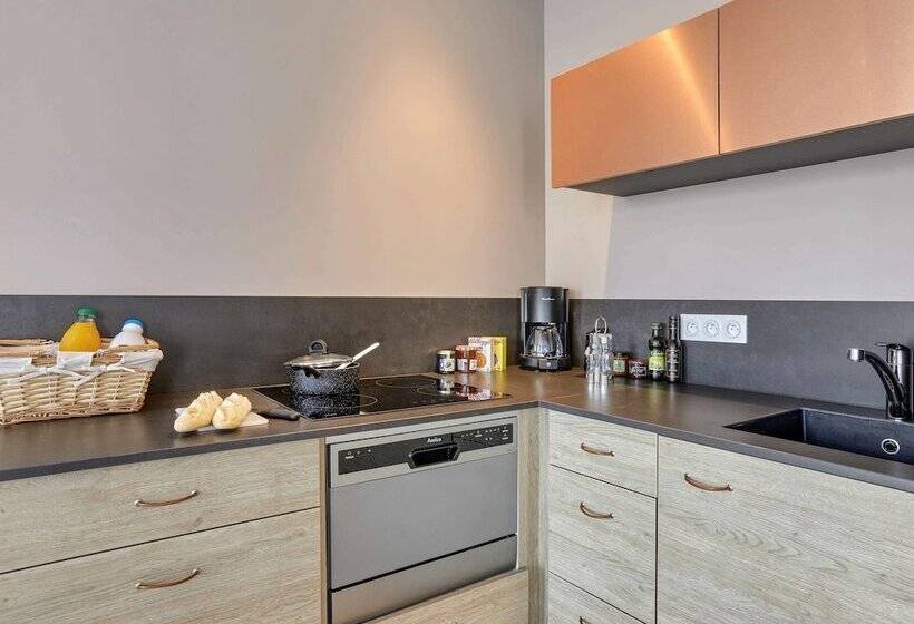 آپارتمان 2 خوابه, Aparthotel & Spa Adagio Vannes