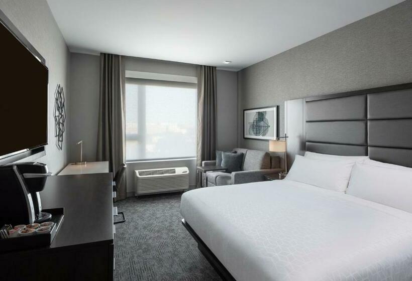 스탠다드 룸 킹사이즈 침대, Holiday Inn Express   Boston Logan Airport   Revere, An Ihg