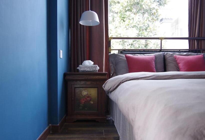 스탠다드 테라스 룸, Hangzhou Jiuyueji Bed&breakfast