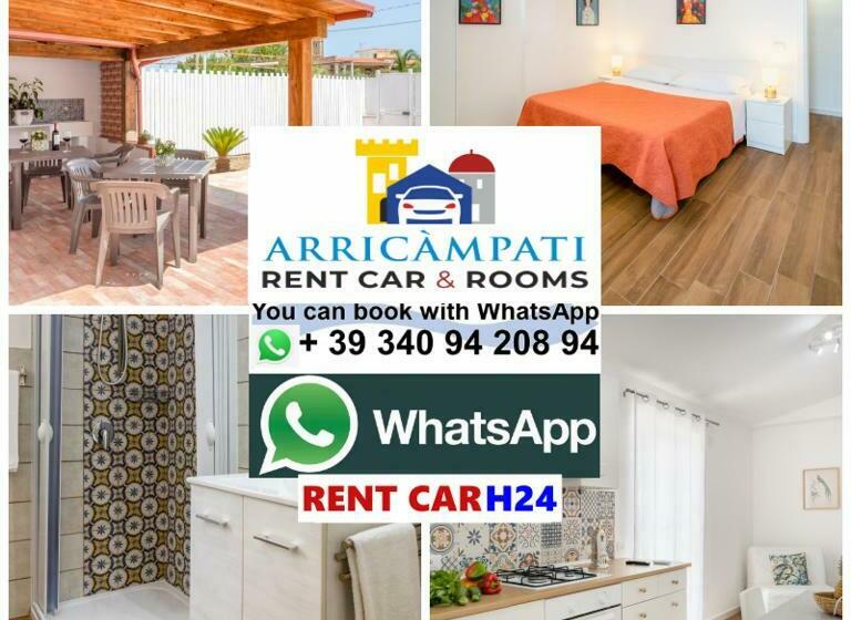 Номер Стандарт Трехместный, Arricàmpati Rooms In Villa & Rent Car Airport