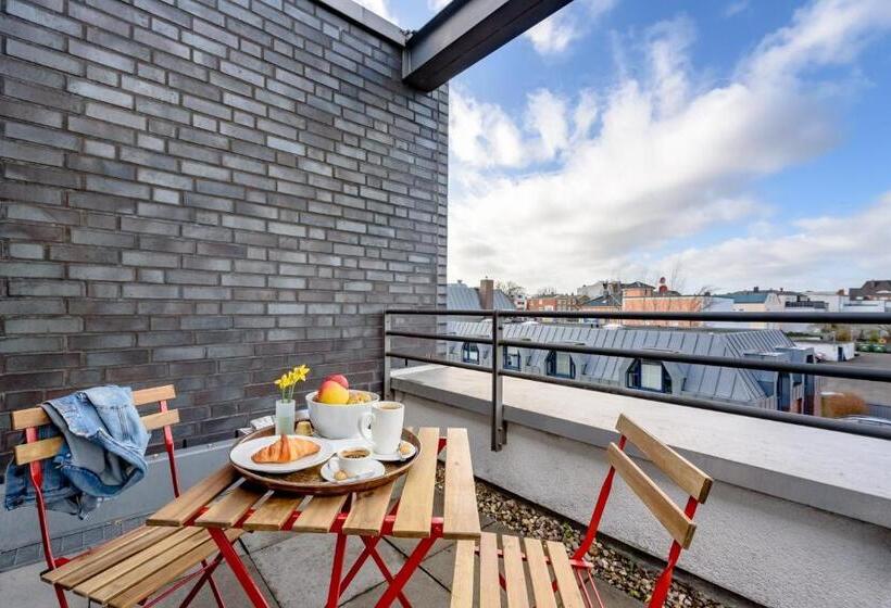 غرفة قياسية مزوَّدة بشُرفة, Ibis Luebeck City