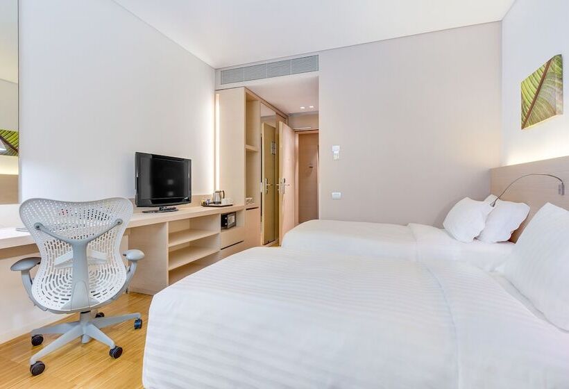 Номер Стандарт 2 Двуспальные Кровати, Hilton Garden Inn Venice Mestre San Giuliano