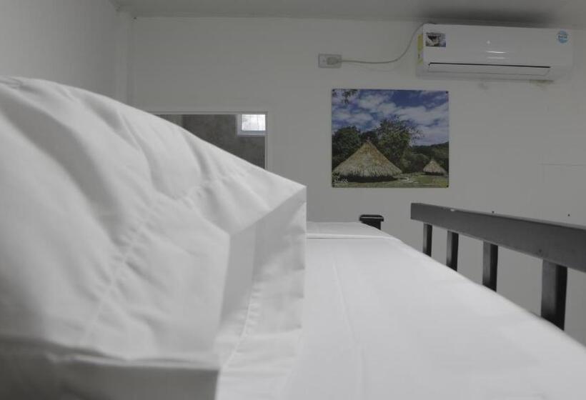 공동 객실, Puerto Caribe Hostal