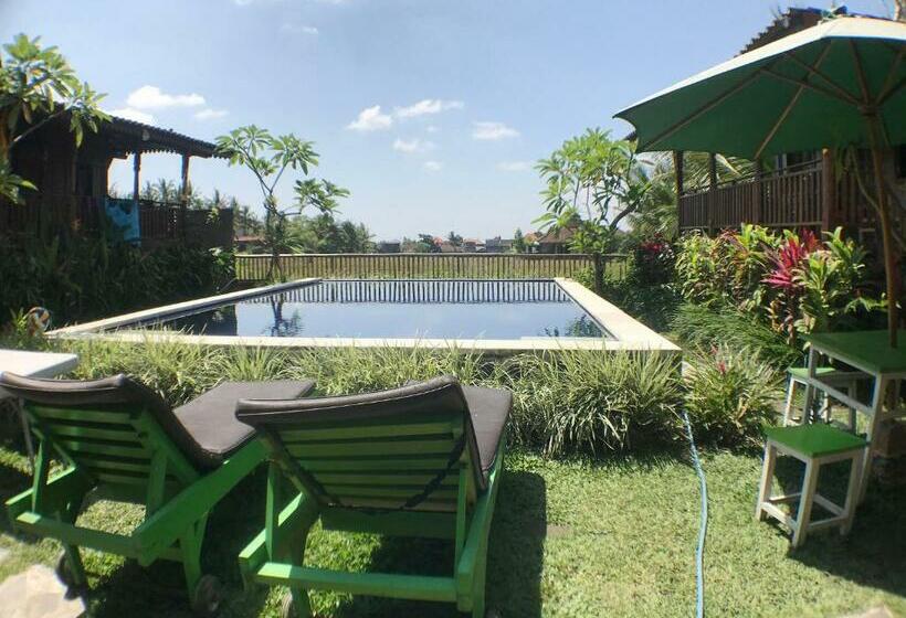 Бунгало Стандарт Вид на Сад, Green Paddy Hostel & Villa