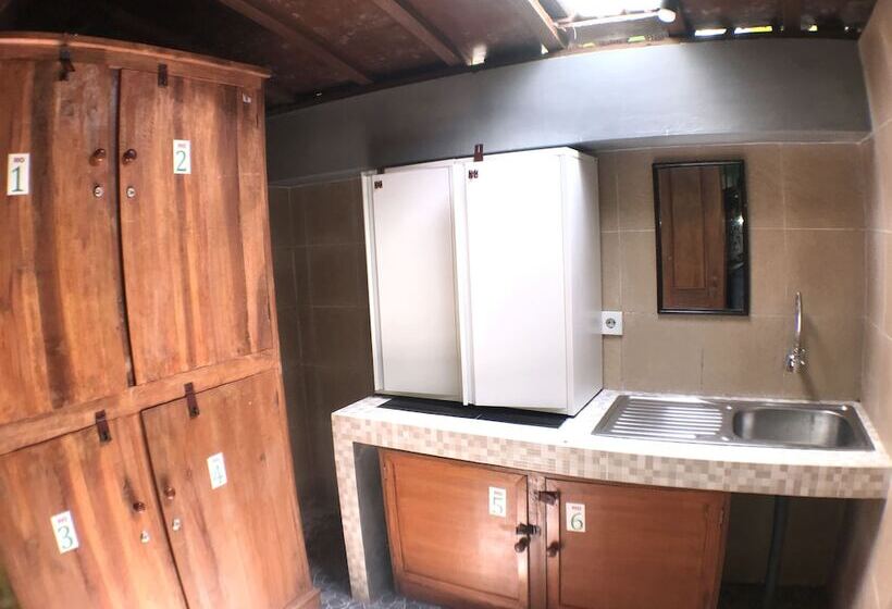 Кровать в Общей Комнате, Green Paddy Hostel & Villa