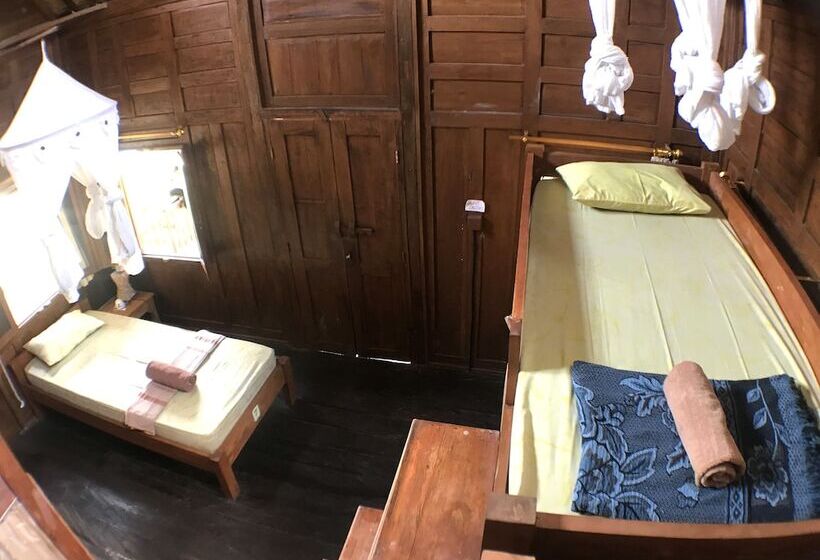 Кровать в Общей Комнате, Green Paddy Hostel & Villa