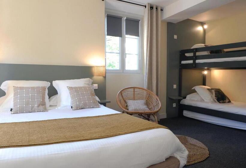 Четырехместный Номер Стандарт, Logis Hôtel Du Chêne