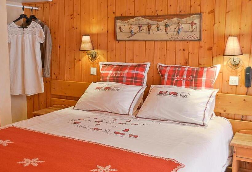 4인용 수피리어 룸, Spa Le Morillon Charme & Caractère