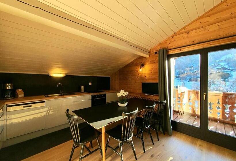 침실 4개 아파트, Spa Le Morillon Charme & Caractère